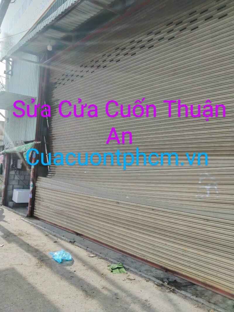 Đơn vị sửa cửa cuốn tại Thuận An uy tín giá rẻ phục vụ 24/7