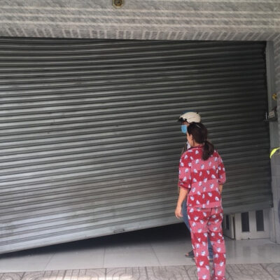 Dịch vụ sửa cửa cuốn bị lệch lá bay ra khỏi đường ray, cấp tốc 24/24 giá rẻ