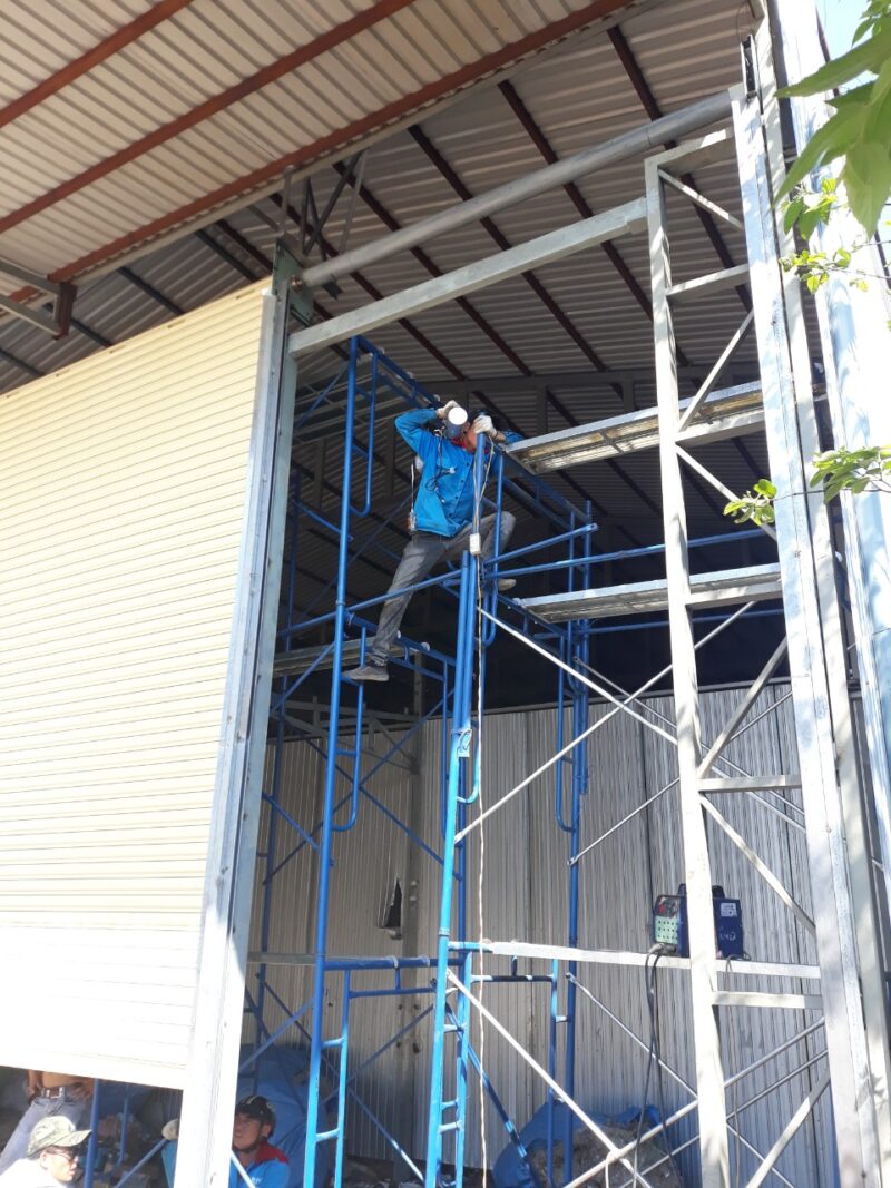Dịch vụ nâng cấp cửa cuốn kéo tay sang tự động