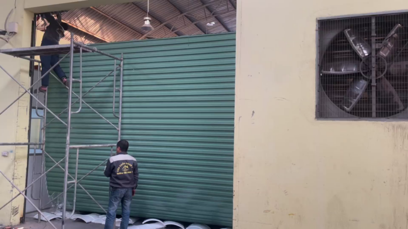 Lắp đặt cửa cuốn tại Phụng Hiệp, Hậu Giang giá rẻ