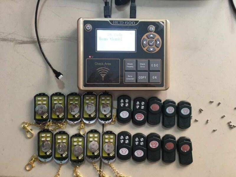 Dịch vụ sửa khoá, làm remote cửa cuốn Cần Đước, Long An
